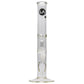 LA Pipes Thick Glass Straight Showerhead Perc Bong