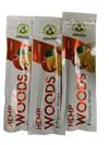 Afghan Hemp Woods Herbal Organic Natural 2 Mango Flavor Papers Wraps Per Pack (3 Count)