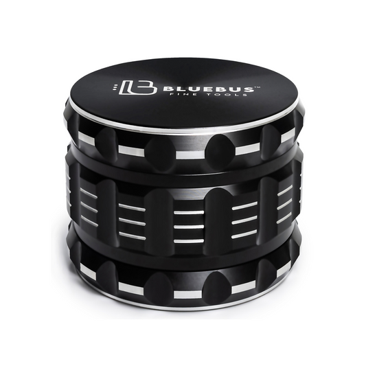GA 4-Piece Aluminum Herb Grinder – 2-Inch Compact | BlueBus Fine Tools