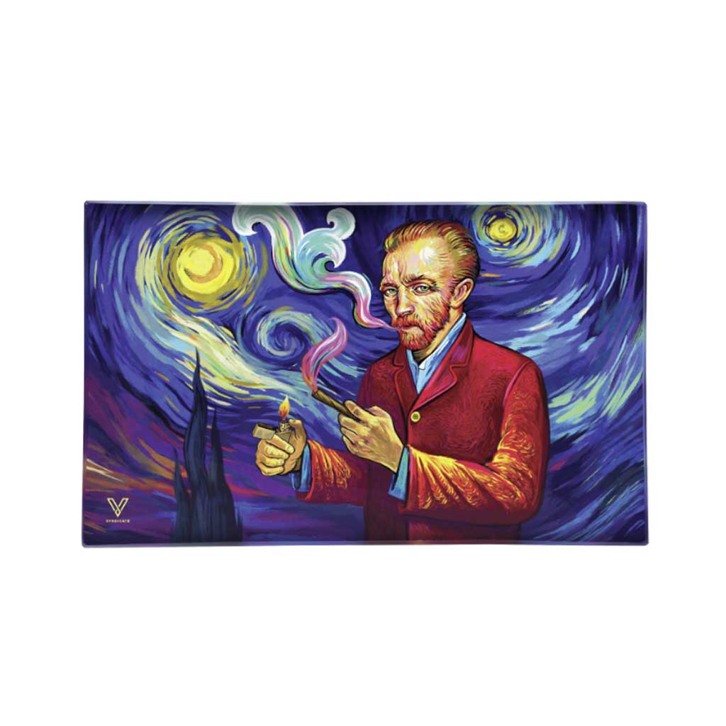 Van Gogh Glass Tray
