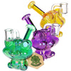 SeshGear Electro Frog Glass Dab Rig - 4.5" / 14mm F / Colors Vary