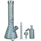 Grateful Dead x Pulsar Bolts And Skellies Glass Beaker Water Pipe Set | 13.75" | 14mm F