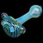 LA Pipes "Spiral Marble Head" Glass Spoon Pipe