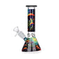 Mushroom Forest Glass Beaker Water Pipe Smoking Set - 7.75"