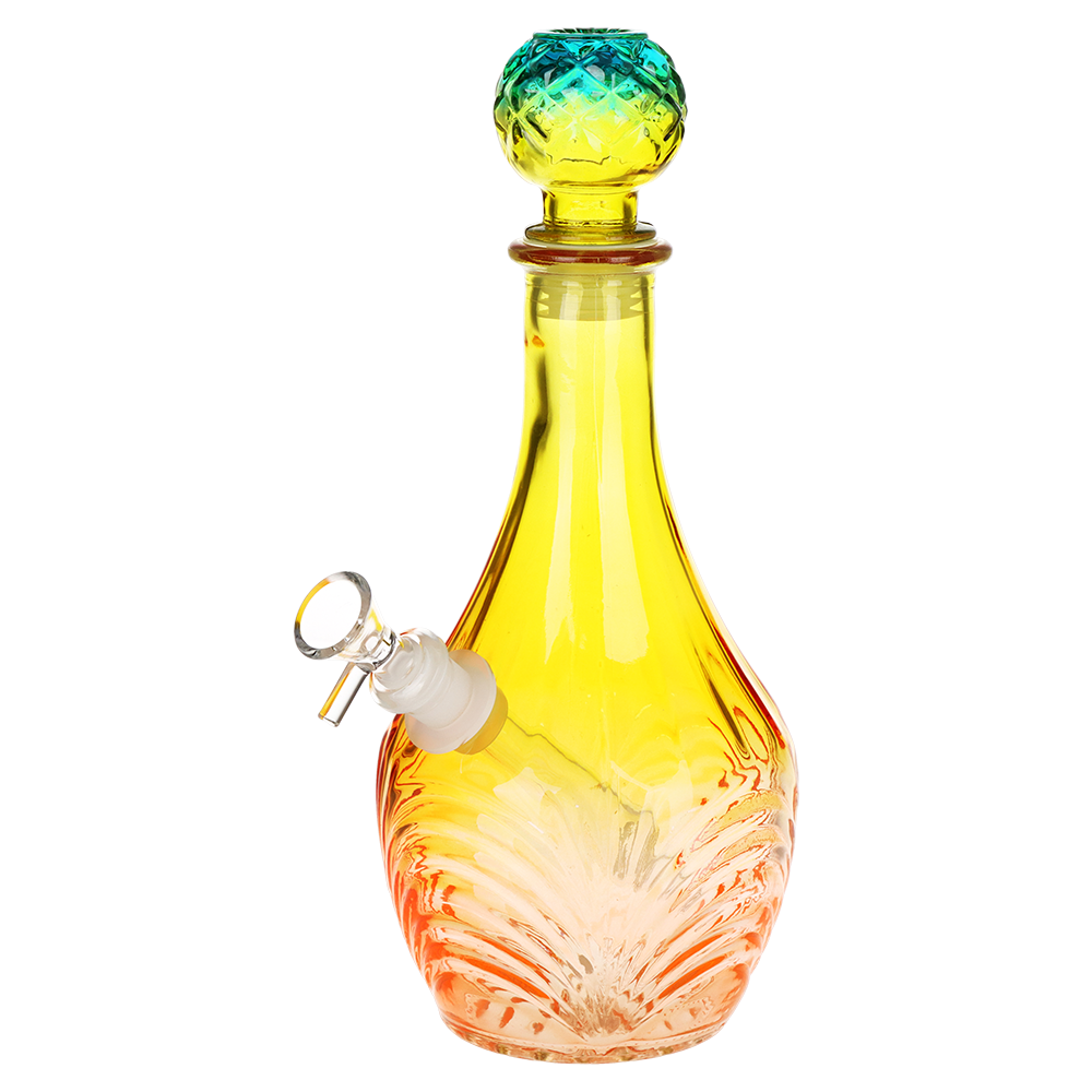 SeshGear Vintage Ombre Glass Water Pipe - 11" / 14mm F / High Stripe