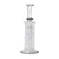 Human Grade Sacred Straight Sandblasted Glass Water Pipe
