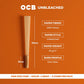 OCB Unbleached Pre-Rolled Cones | 24pk Display