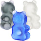 3CT BUNDLE - SeshGear Gummy Bear Glass Hand Pipe - 3.5" / Assorted Colors