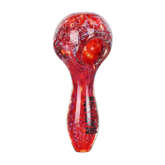 Death Row Records US Frit Glass Spoon Pipe | 4"