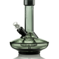 GRAV® Small Wide Base Water Pipe in Smoke with Black Accents