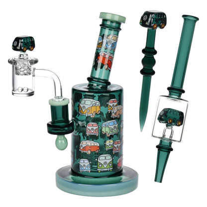 Pulsar Greatest Hits Series Glow Dab Rig Kit / 8" / 14mm F