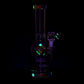 Pulsar Rubik's Cube Perc Bubble Base Glass Water Pipe - 12.5"