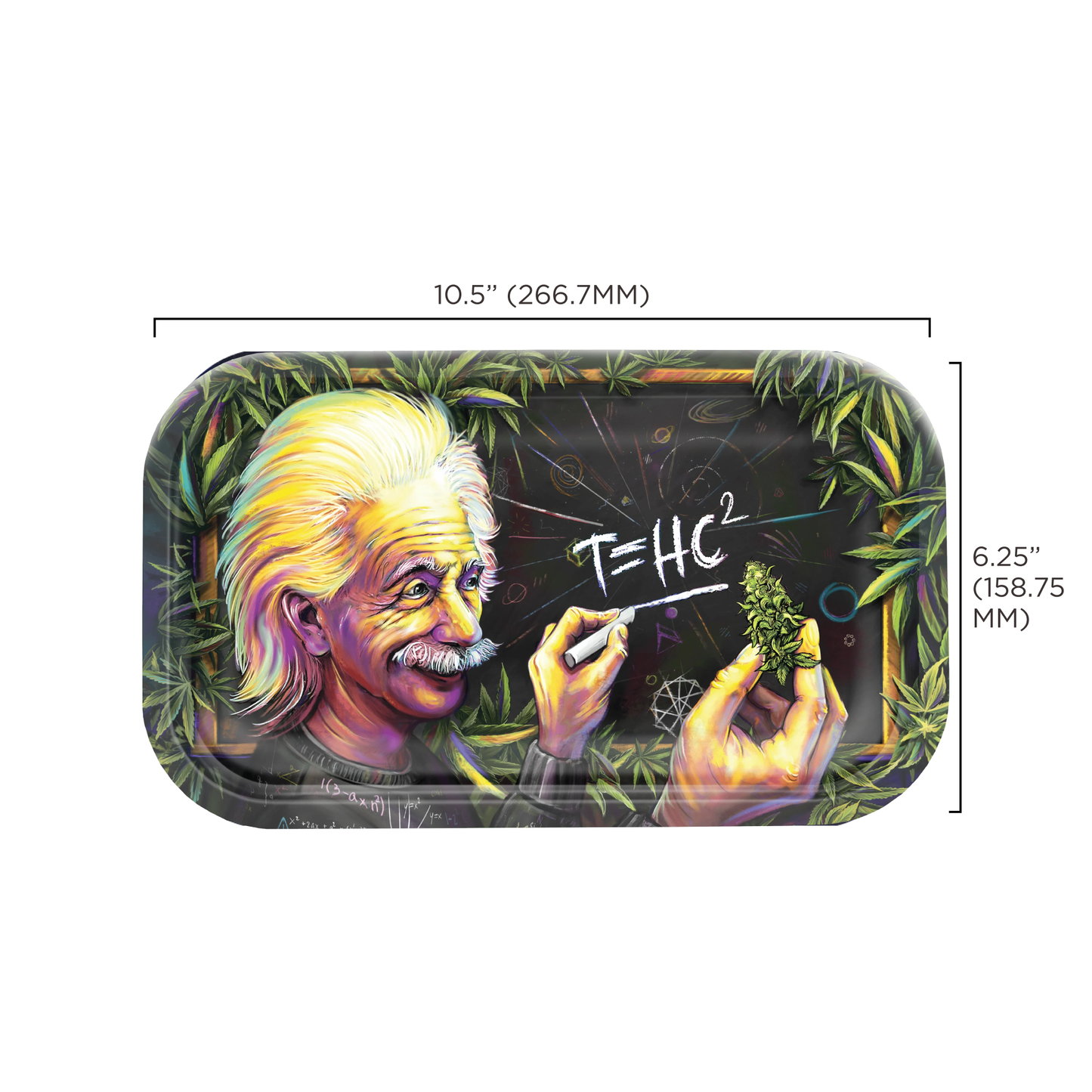 T=HC2 Higher Education Metal Rollin' Tray