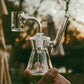 GRAV® Hourglass Pocket Bubbler Rig - Clear