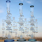 Massive Approx. 22 Inch Dual Perc Recycler Style Water Pipe
