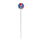 Grateful Dead x Pulsar Lightning Bolt Glass Water Pipe