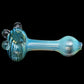 LA Pipes "Spiral Marble Head" Glass Spoon Pipe