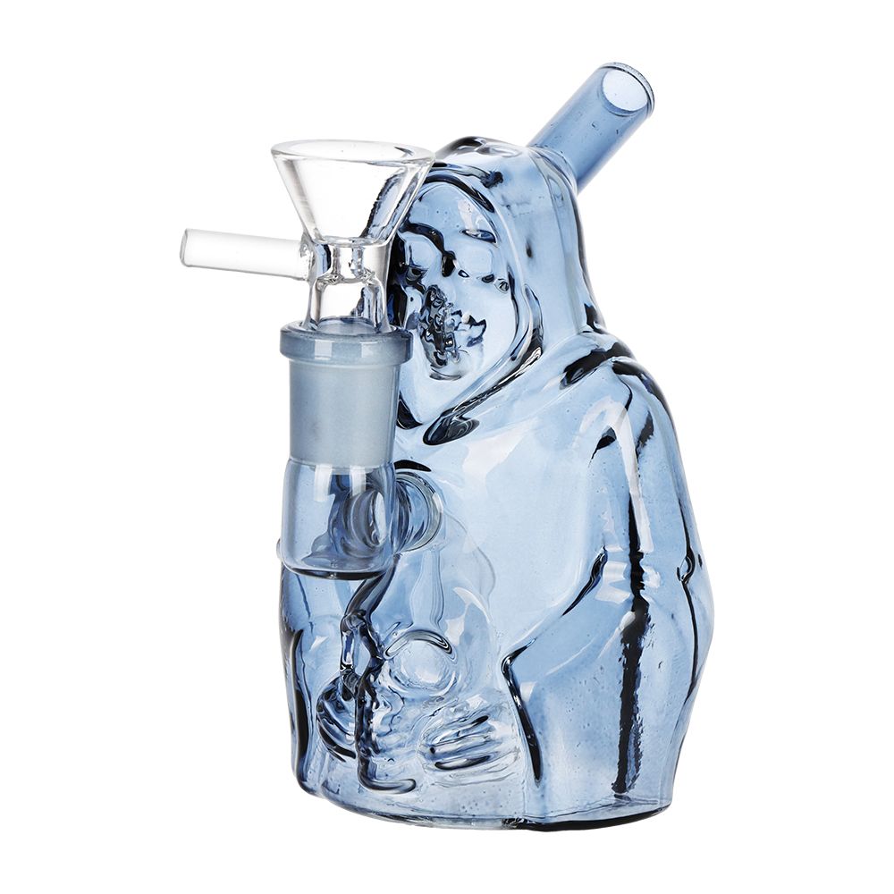 4CT BUNDLE - SeshGear Nocturnal Nightmare Glass Water Pipe - 4.5" / 14mm F / Assorted Colors