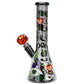 Pulsar Halloween Party Herb Pipe Glow Duo- 10" / 14mm F