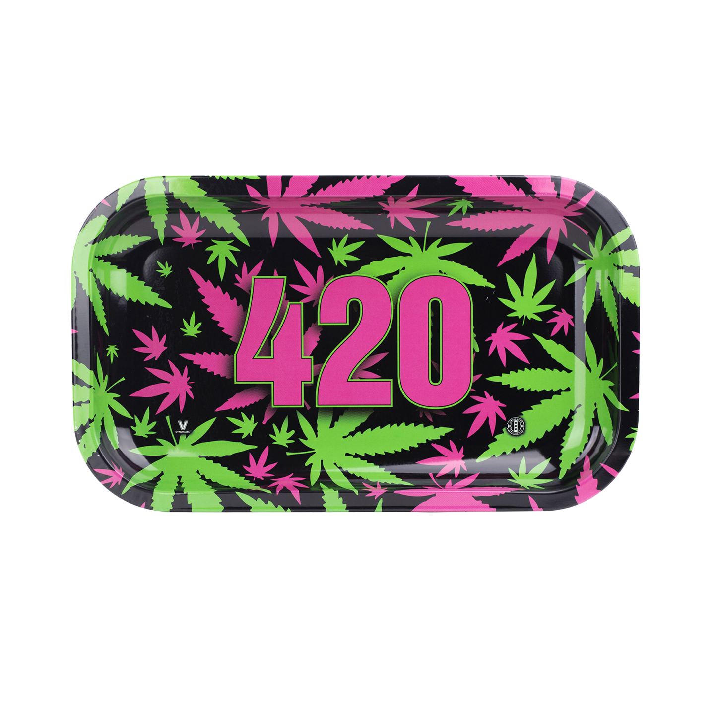 420 Retro Metal Rollin' Tray