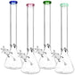 Classic Glass Beaker Light Water Pipe | 14mm F | Colors Vary