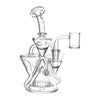 Pulsar Dual Recycler Glass Dab Rig - 7.75" / 14mm F