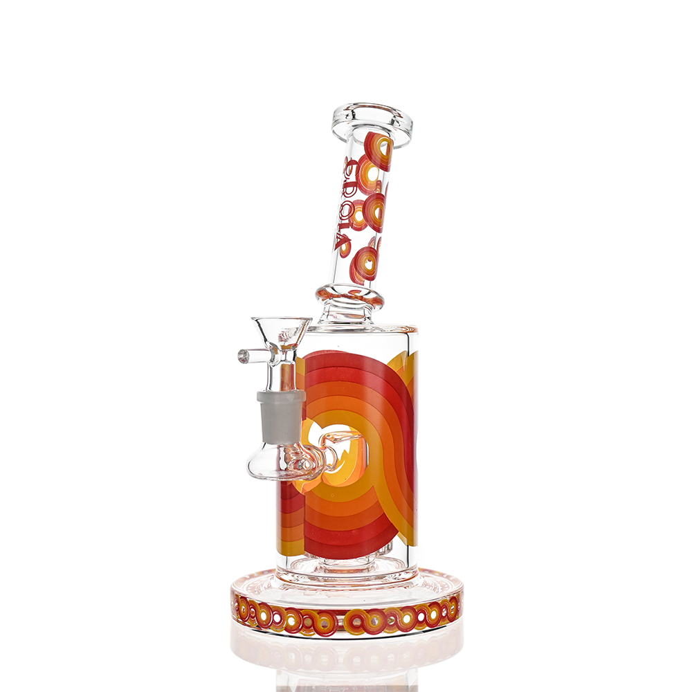 Retro Scientific Bong with Matrix Perc | Croia Glass