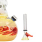 LA Pipes "Switchback" Bubble Base Bong