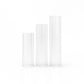 HOLLOW QUARTZ PILLARS (3PK)