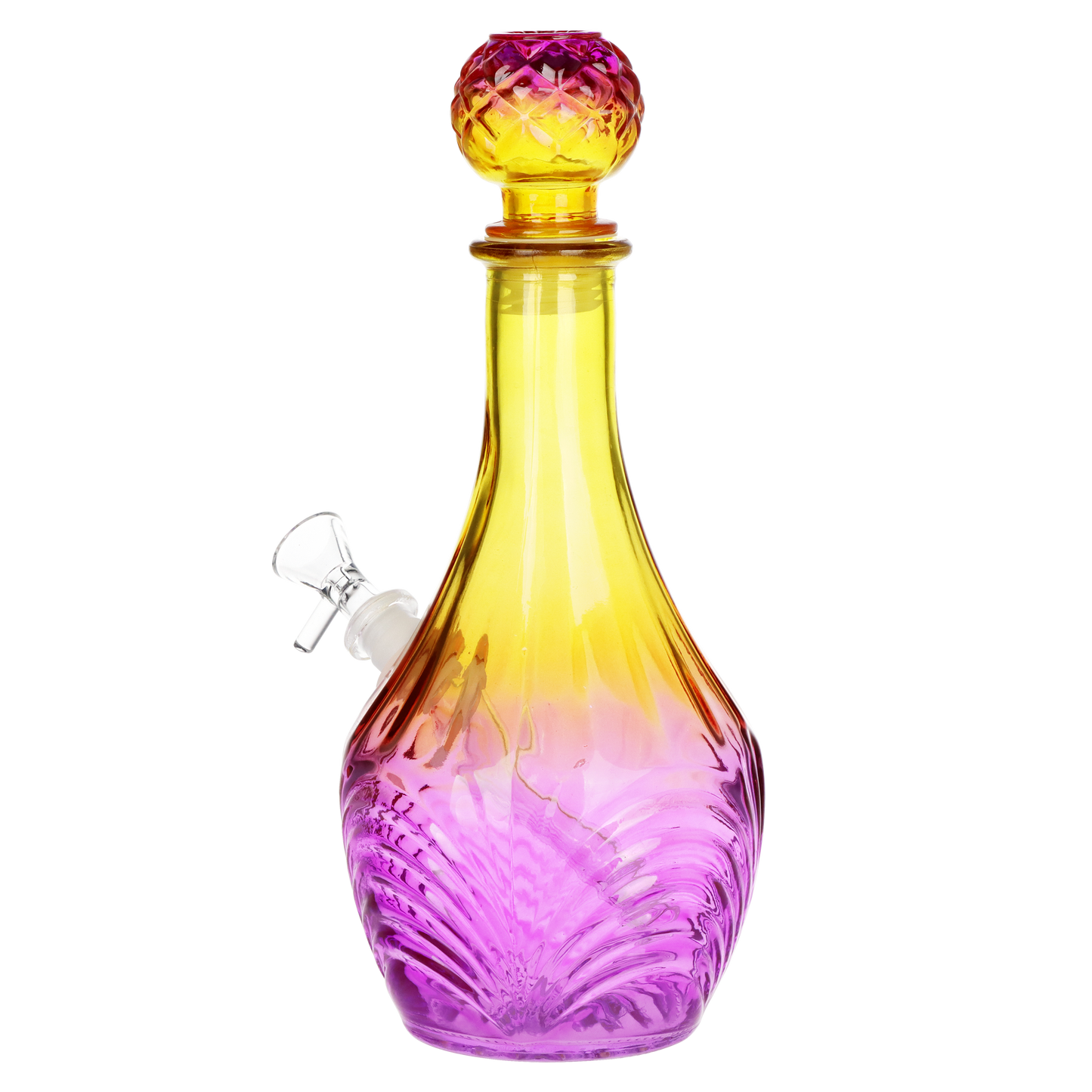 SeshGear Vintage Ombre Glass Water Pipe - 11" / 14mm F / High Stripe