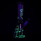 Sailor Moon Beaker Glass Water Pipe - 10" / 14mm F