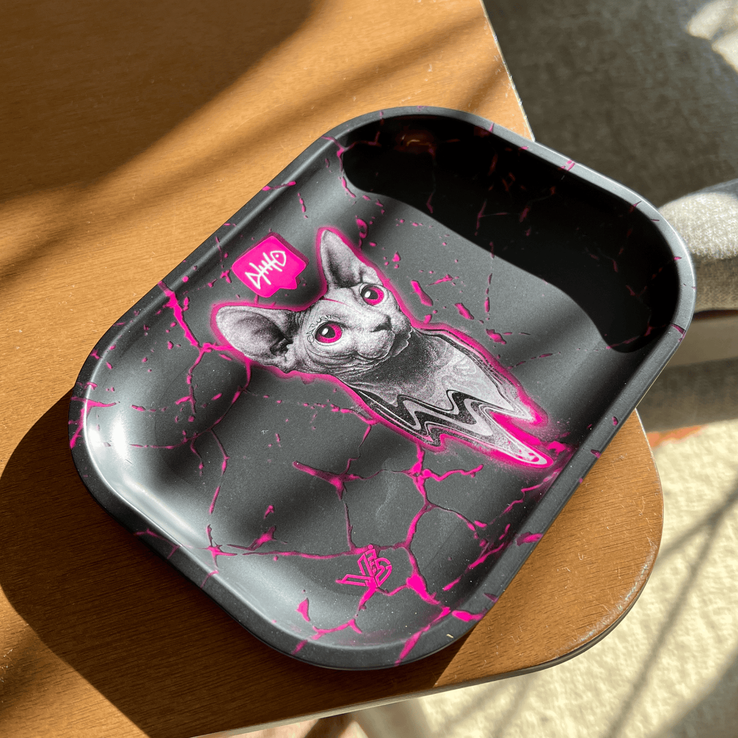 Pussy Vinyl Metal Rollin' Tray