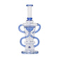 Human Grade 10.25" Straight Recycler Glass Water Pipe