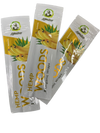 Afghan Hemp Woods Herbal Organic Natural 2 Banana Flavor Papers Wraps Per Pack (3 Count)